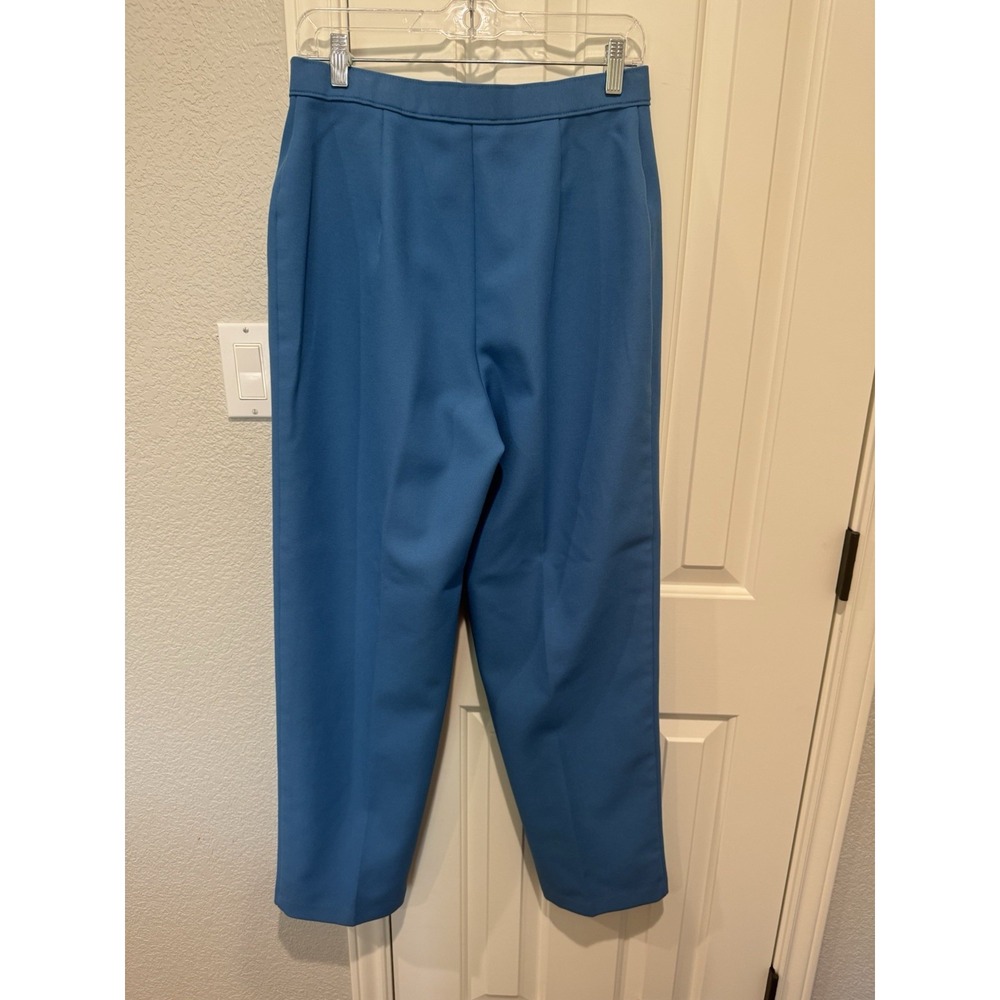 Levis Bend Over Pants Trousers Large 16 Blue 70s 80s High Rise 30 Waist Retro - Picture 3 of 6